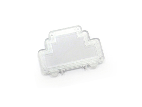 End transparent panel for ALUD enclosures ALUD3MG-PANEL-C