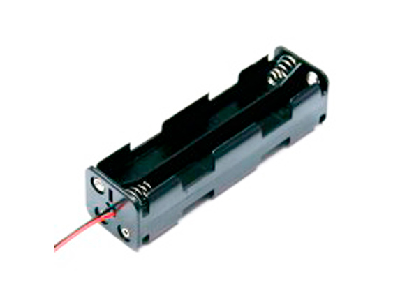 Holder for 8 AA batteries with wires 150mm GSN-38-2PP