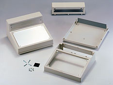 Enclosures for equipment with aluminum panel G1507