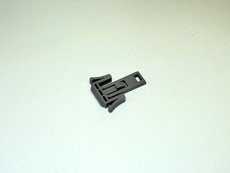 Clip for fastening the enclosure on DIN-rail DXMG-WALL CLIP-BK