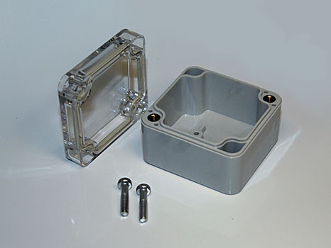 Sealed enclosure with clear lid G250C