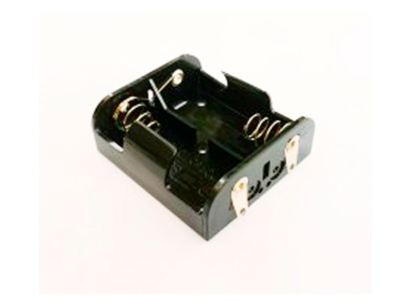 Holder for 2 C batteries with solder pin GSN-22-1SL