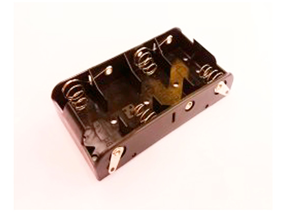 Holder for 4 C batteries with solder pin GSN-24-2SL