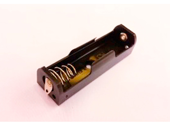 Holder for 1 AA battery with solder pin GSN-31-1SL