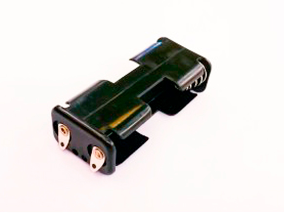 Holder for 2 AA batteries with solder pin GSN-32-1SL