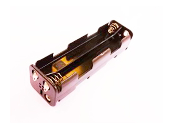 Holder for 8 AA batteries with solder pin GSN-38-2SL