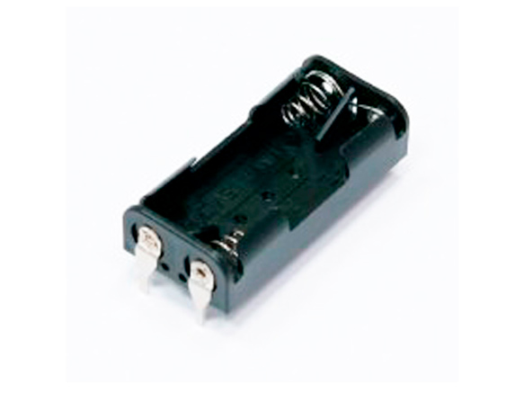 Holder for 2 AAA batteries per board GSN-42-1PM