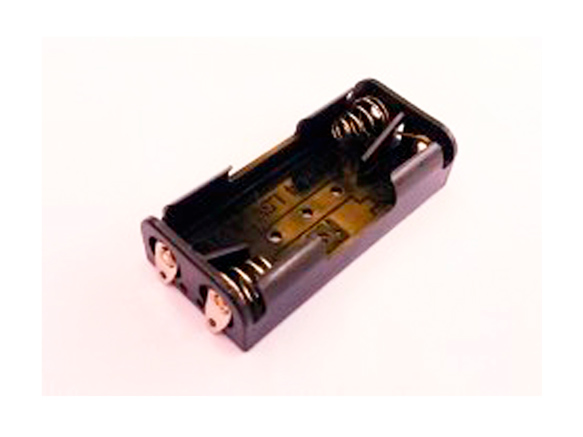 Holder for 2 AAA batteries with solder pin GSN-42-1SL