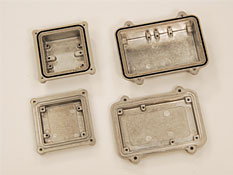 Sealed diecast aluminium boxes HQ0xxS